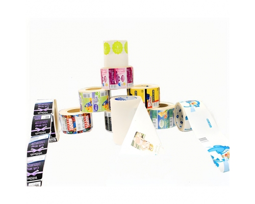 機(jī)貼卷裝不干膠